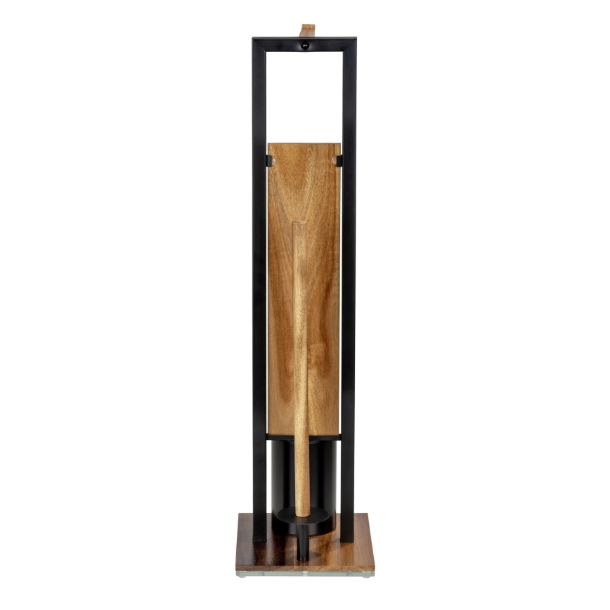 WENKO 25784100 - Juego para WC RIVALTA 18x70 cm marrón/negro