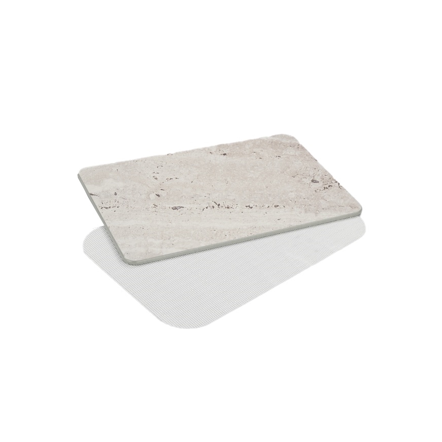 WENKO 25964100 - Alfombrilla PUNA 39 x 60 cm gris