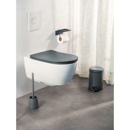 WENKO 26030100 - Asiento para WC GALATI 46x36 cm antracita