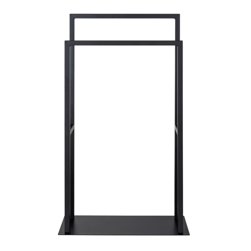 WENKO 26056100 - Toallero de pie RIVALTA 46x80 cm acero inoxidable/negro