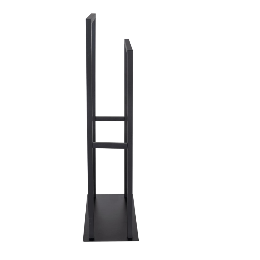 WENKO 26056100 - Toallero de pie RIVALTA 46x80 cm acero inoxidable/negro