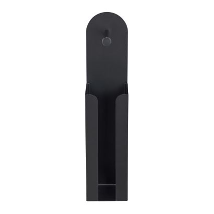 WENKO 26059100 - Soporte para rollos AGIRA 12x54 cm negro