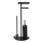WENKO 26060100 - Set para inodoro COSENZA 32,5x72 cm negro