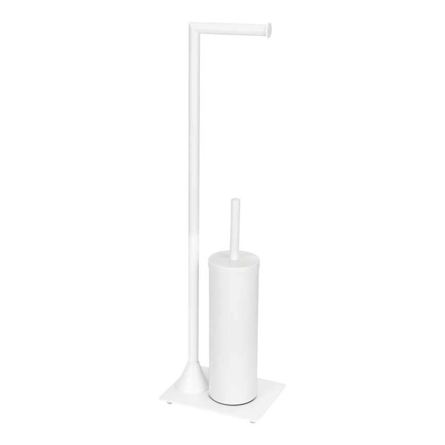 WENKO 26072100 - Escobilla para WC HELLA 15x69 cm blanca