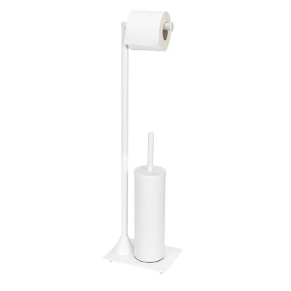 WENKO 26072100 - Escobilla para WC HELLA 15x69 cm blanca