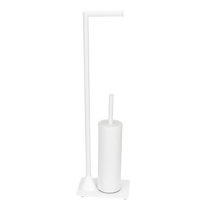 WENKO 26072100 - Escobilla para WC HELLA 15x69 cm blanca