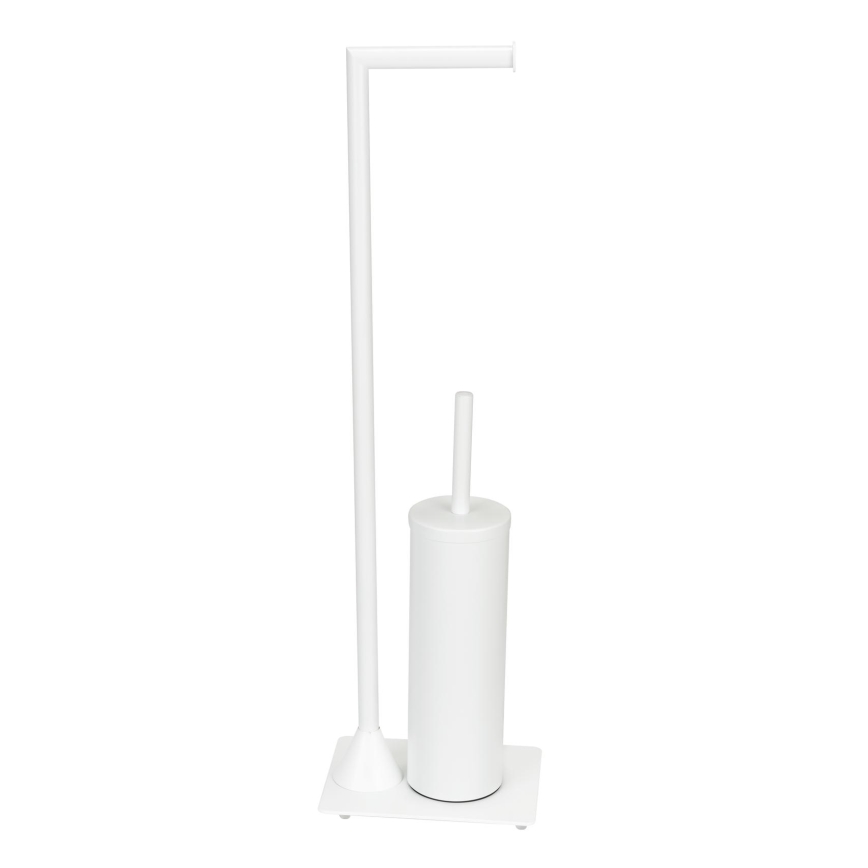 WENKO 26072100 - Escobilla para WC HELLA 15x69 cm blanca