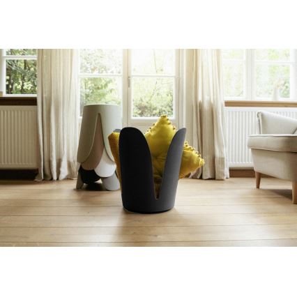 WENKO 26087100 - Taburete COMISO 44,5x46 cm negro