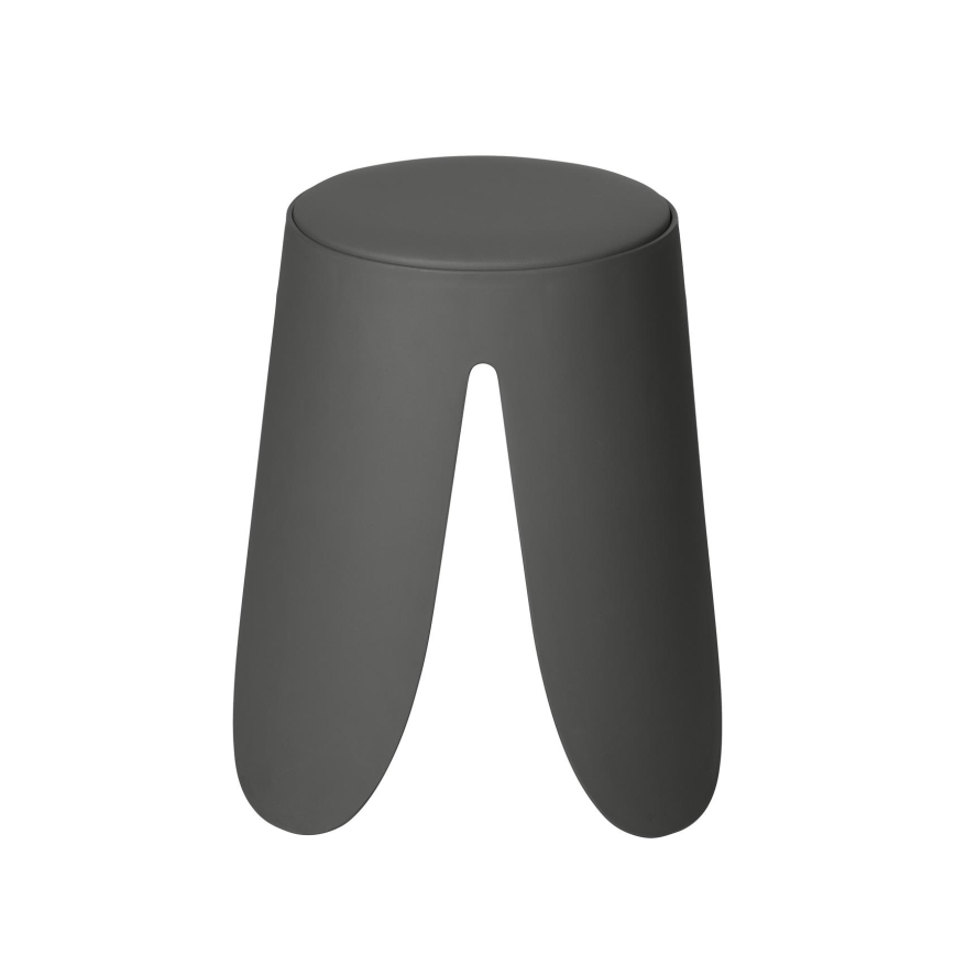 WENKO 26089100 - Taburete COMISO 44,5x46 cm antracita