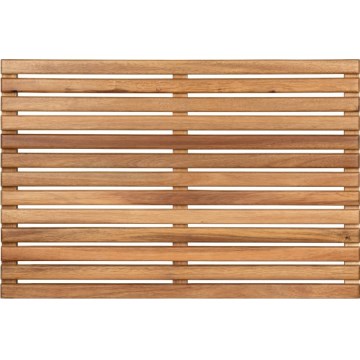 WENKO 26093100 - Rejilla ACACIA 60x40 cm marrón