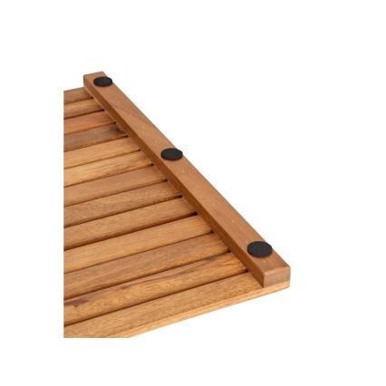 WENKO 26093100 - Rejilla ACACIA 60x40 cm marrón