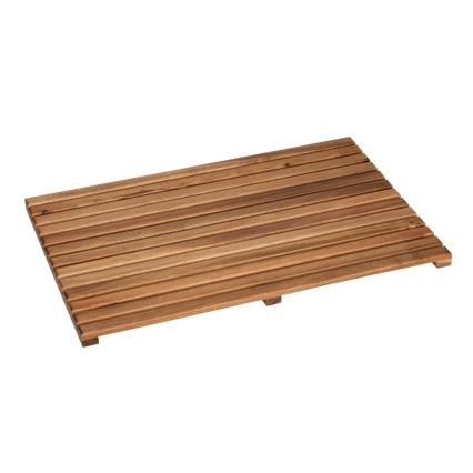 WENKO 26093100 - Rejilla ACACIA 60x40 cm marrón