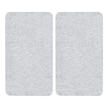 WENKO 2712663100 - Cubierta protectora 30 x 52 cm transparente/gris
