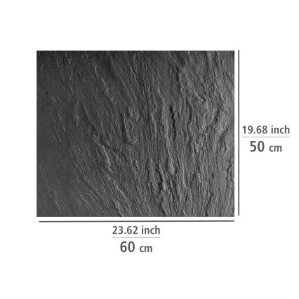 WENKO 2713550100 - Protector de superficie SLATE 60x50 cm multicolor