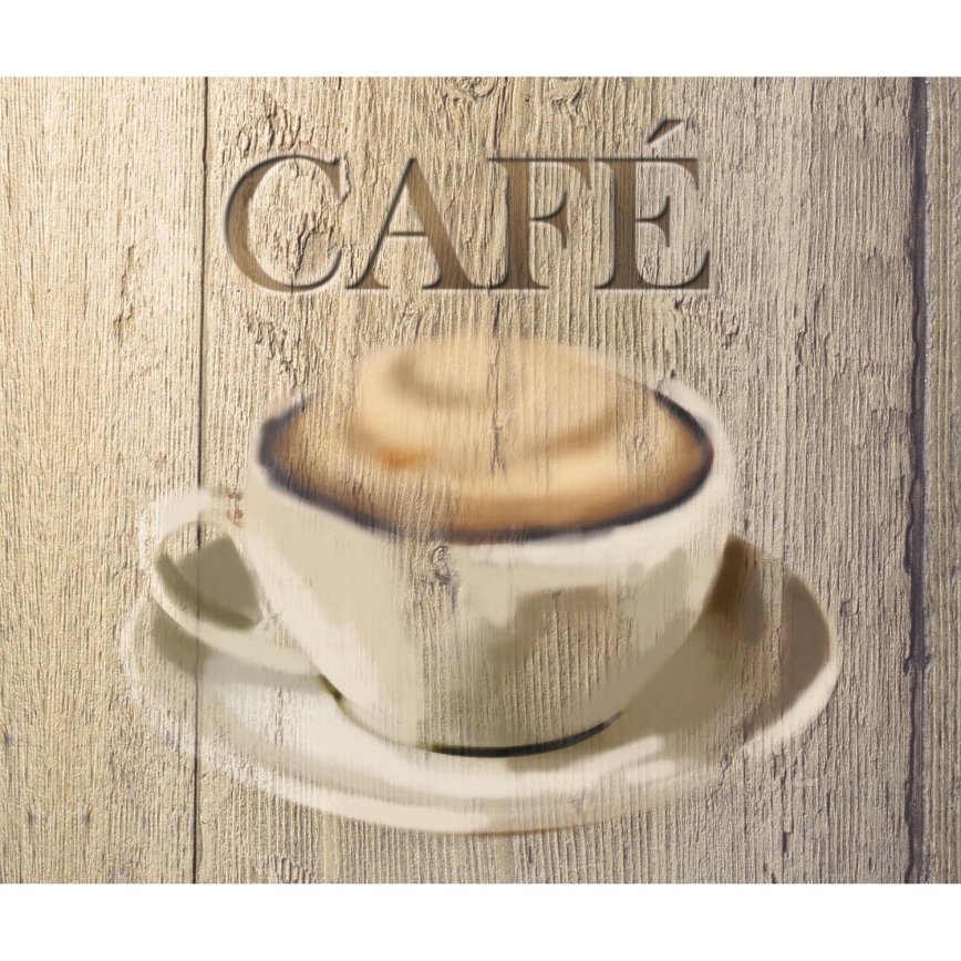WENKO 2713600100 - Panel CAFÉ 60x50 cm multicolor