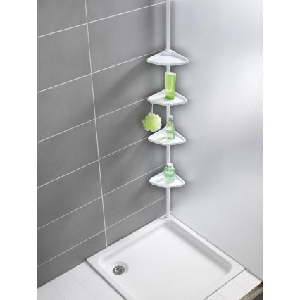 WENKO 3201010100 - Elemento de esquina COMPACT 26x195 cm blanco