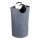 WENKO 3440803100 - Cesto para ropa JUMBO 38x72 cm antracita/plata/negro