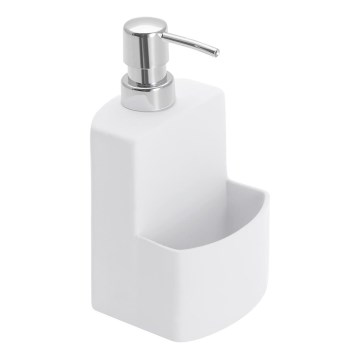 WENKO 3620115100 - Dispensador de jabón FESTIVAL 10x18 cm blanco