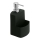 WENKO 3620117800 - Dispensador de jabón FESTIVAL 10x18 cm negro