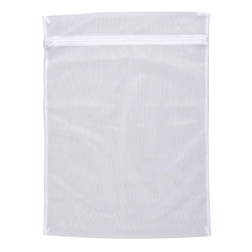 WENKO 3751700100 - Bolsa de lavandería JUMBO 50x70 cm blanca