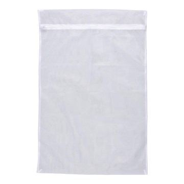 WENKO 3751900100 - Bolsa de malla para ropa 90x60 cm blanca