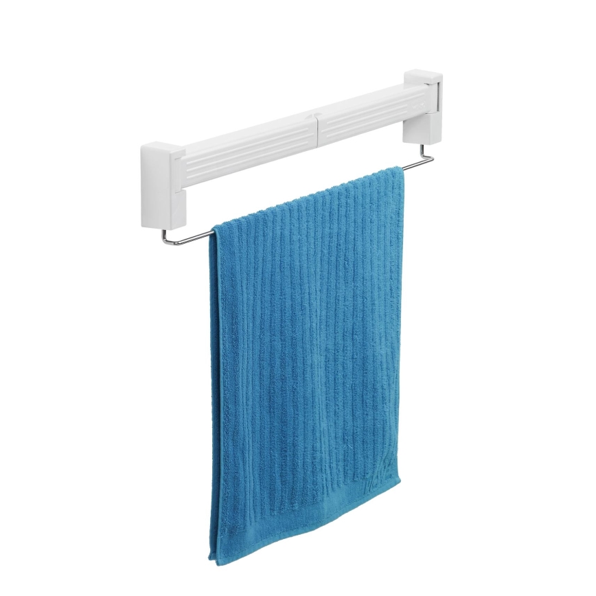 WENKO 3770013100 - Tendedero para ropa BUTTERFLY 70 x 13,5 cm plateado/blanco
