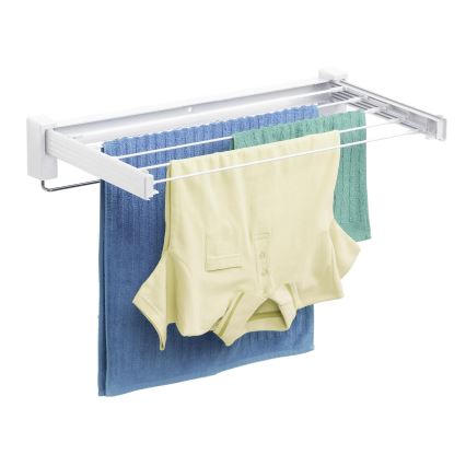 WENKO 3770013100 - Tendedero para ropa BUTTERFLY 70 x 13,5 cm plateado/blanco