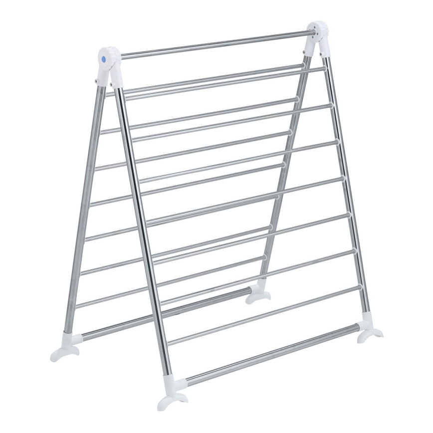 WENKO 3772020100 - Tendedero PROFI 65x150 cm acero inoxidable/plateado/blanco