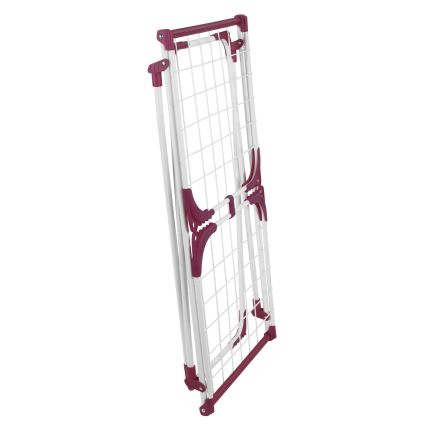 WENKO 3774021100 - Tendedero de ropa SUMMER DRY 153x76 cm blanco/rosa