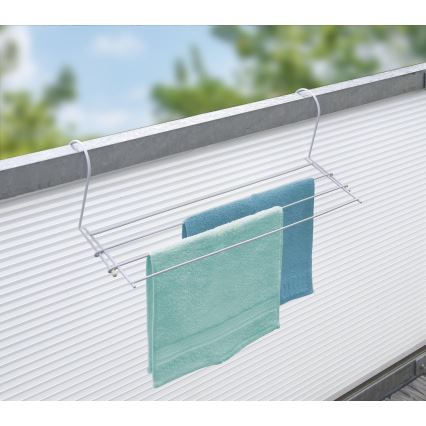 WENKO 3780010100 - Tendedero para ropa 58x16 cm blanco