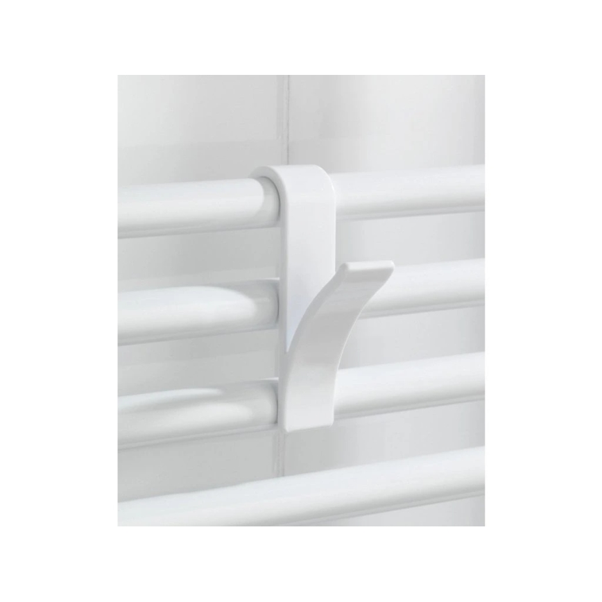 WENKO 4468160100-Ganchos 2,5x10,5 cm blancos