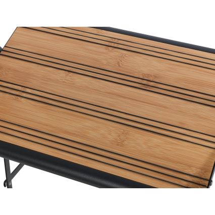 WENKO 50482100 - Escalera ALU-DESIGN 44x101 cm negra