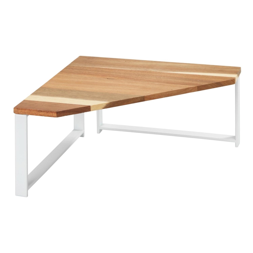 WENKO 53026100 - Estante LOUISA 30x30 cm blanco/marrón