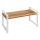 WENKO 53027100 - Estante LOUISA 40x20 cm blanco/marrón