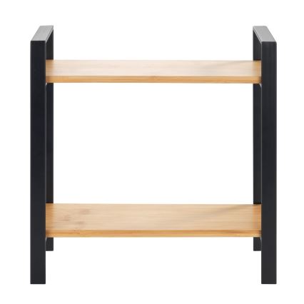 WENKO 53029100 - Estante LOU 32x33 cm negro/marrón