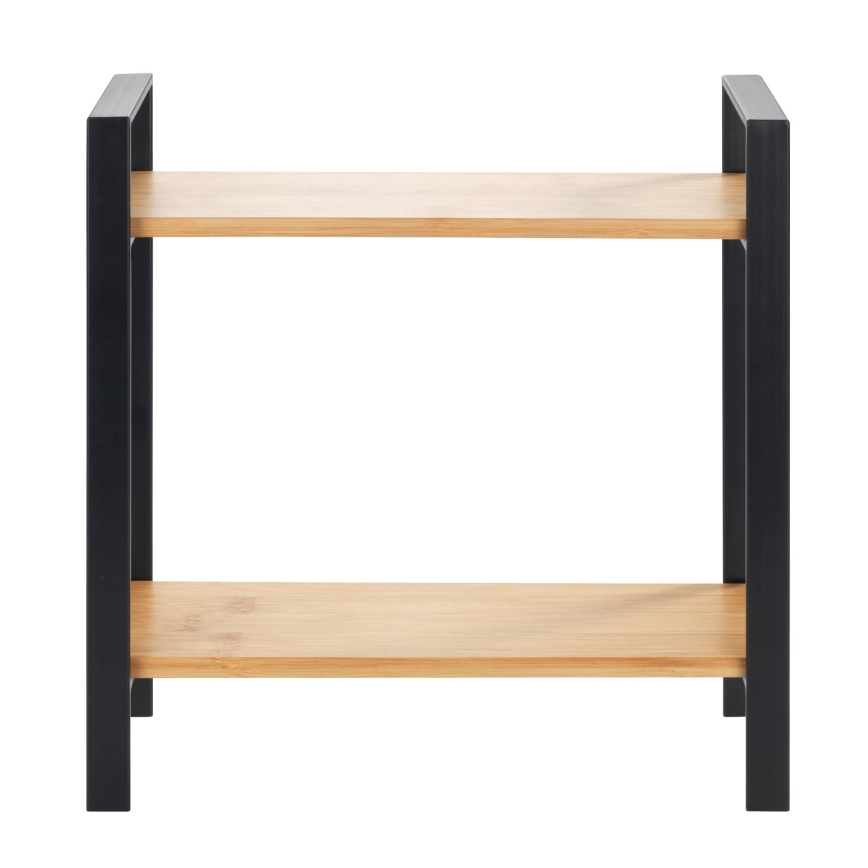 WENKO 53029100 - Estante LOU 32x33 cm negro/marrón