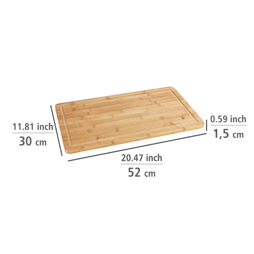 WENKO 53032100 - Tapa 52x30 cm marrón