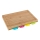 WENKO 53064100 - Tabla de cortar 32,5x22,5 cm marrón/multicolor