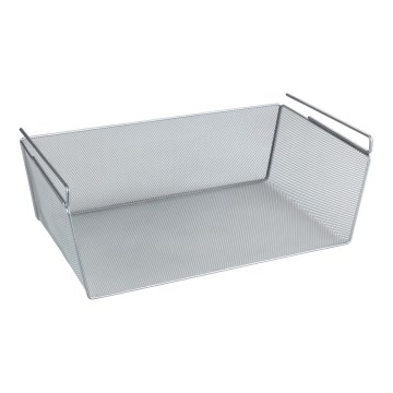 WENKO 53143100 - Cesta 49x28 cm plateada