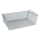 WENKO 53143100 - Cesta 49x28 cm plateada