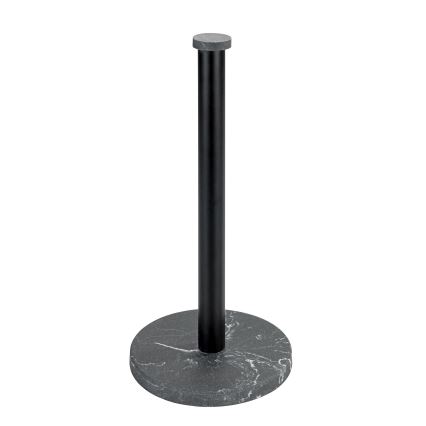 WENKO 53212100 - Soporte para paños 15x32 cm negro