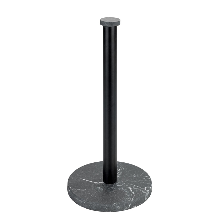 WENKO 53212100 - Soporte para paños 15x32 cm negro