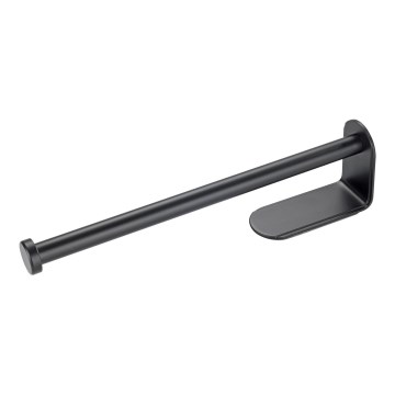 WENKO 53214100 - Portarrollos NIO 27,5x7 cm negro