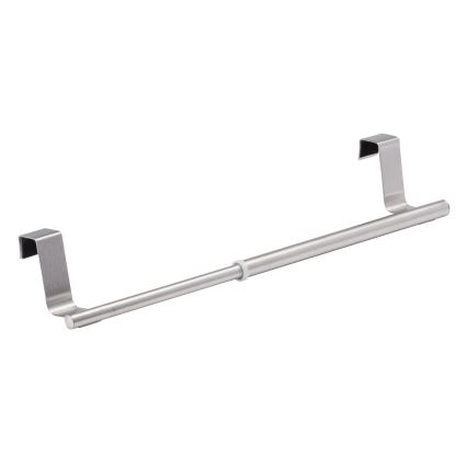 WENKO 53245100 - Soporte para toallas TELESCOPE 7x6 cm plateado/negro
