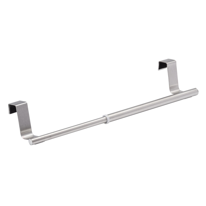 WENKO 53245100 - Soporte para toallas TELESCOPE 7x6 cm plateado/negro