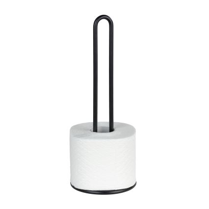 WENKO 53256100 - Soporte para paños de cocina 12,5x32,5 cm negro