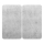 WENKO 53906100 - Cubierta protectora para placa de cocción 30x52 cm gris/transparente