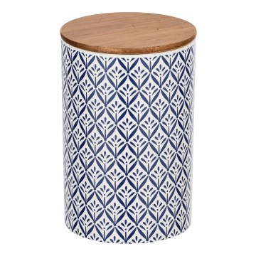 WENKO 54096100 - Caja LORCA 12,5x18,5 cm multicolor/marrón/gris