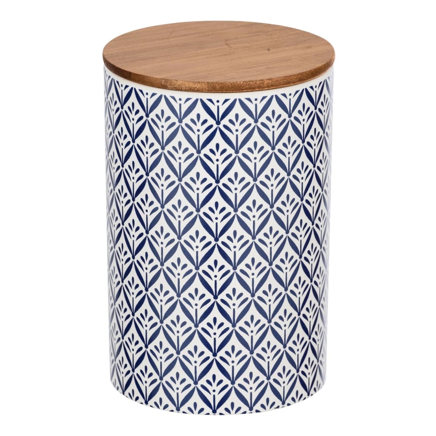 WENKO 54096100 - Caja LORCA 12,5x18,5 cm multicolor/marrón/gris