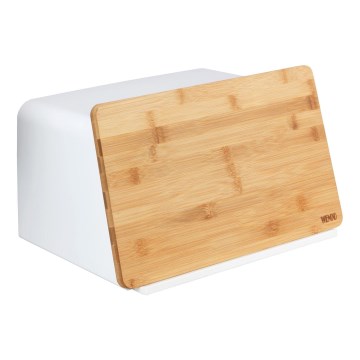 WENKO 54099100 - Panera KUBO 35x26,5 cm blanco/marrón